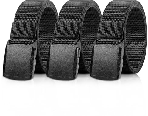 Ketoviss Arbeitsgürtel Herren,Unisex Gürtel Nylon Canvas Gürtel für Herren und Damen Einstellbar