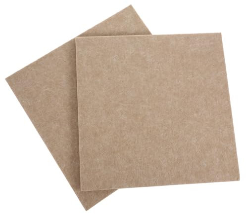 NUOBESTY 2stücke Filz-pinnwand Quadratisch Für Schlafzimmer Schreibtisch Mit Selbstklebenden Filzfliesen Zum Anbringen Von Reißzwecken Wanddekoration Mit Filzmaterial
