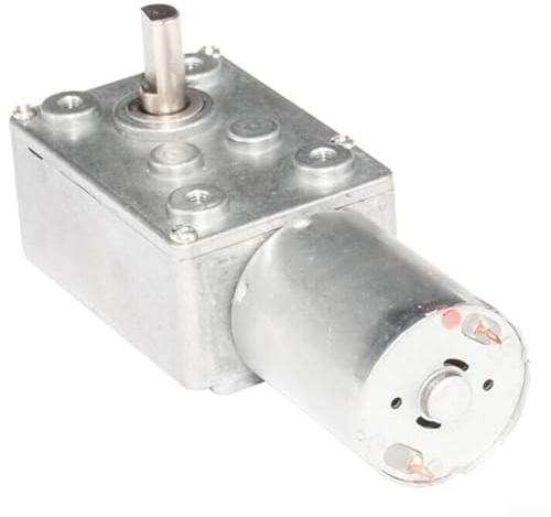 Moteur à engrenage à vis sans fin 12 V pour treuils miniatures et ouvre-portes 0 6200 tr/min moteur couple autobloquant (2 tr/min)