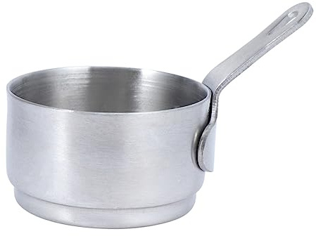 OFFSCH Casserole Mini Pot Antiadhésif Rustproof avec Poignée en Acier Inoxydable 304 à Lait pour Sauces et Cuisson Cuisine