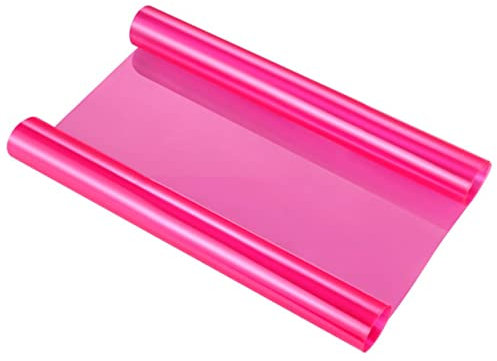 JECOMPRIS 30 × 120cm Selbstklebende Scheinwerfer Tönungsfolie Rücklichter Tönungsfolie Getönte Vinylfolie für Autos Wasser und Hitzebeständig 90% Lichtdurchlässigkeit Leicht zu Reinigen