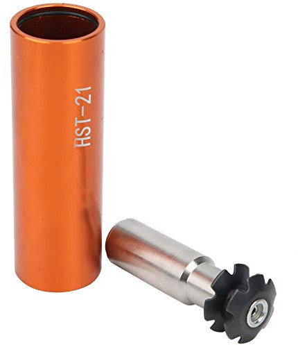 flexman Fahrrad Steuersatz Sternmutter Werkzeug, 10,4 cm Hülsenlänge, Sternmutter Setzer Installationswerkzeug, Metall Fahrradgabel Sternmutter Einstellung, Installationswerkzeug