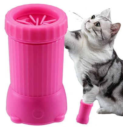 Automatischer Pfotenreiniger für Hunde, Electric Dog Paw Cleaner - Automatic Electric Dog Paw Cleaner,USB -wiederaufladbare Katzenpflegevorrichtung, tragbares Schlammkrallenwaschwerkzeug für kleine bi