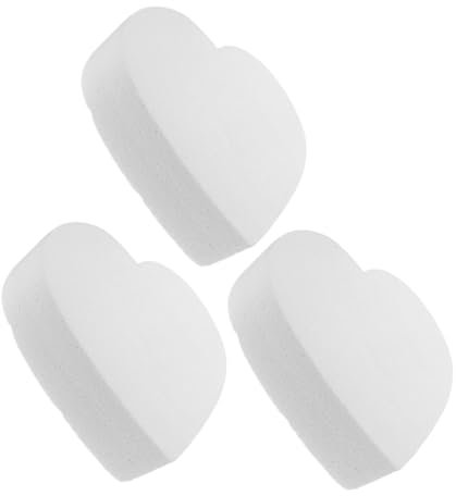 Angoily 3pcs Bubble Model Foam Shapes for Craft Cake Decorations Heart Shaped Cake Dummies