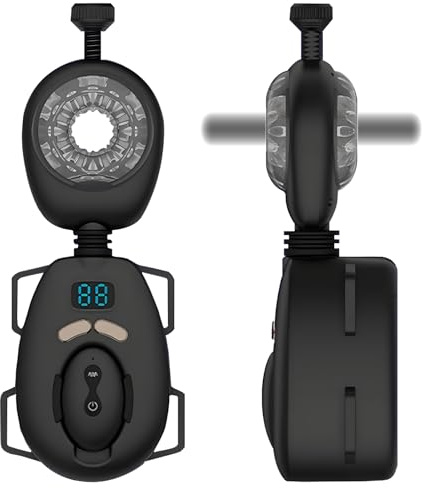 Elektrischer Masturbator Mann Handfrei Cup Mit 9 Frequenz-Vibration + Schub-Strap-on-Masturbatoren Für Männer Sex Spielzeug Taschenmuschi Penis