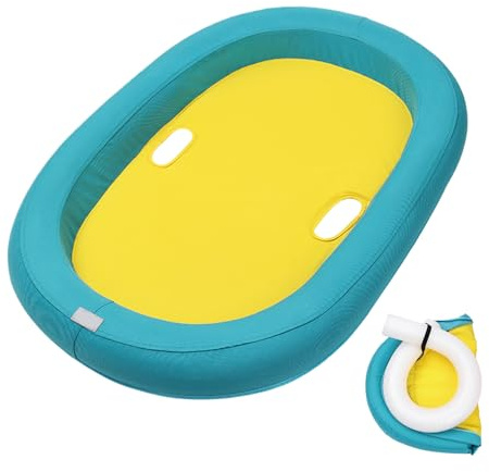 Piscina para perros Float - Piscina hinchable para mascotas | Flotador para perros calientes, colchonetas flotantes para cachorros, accesorios de juego de agua para jardín, piscinas con dos asas, bajo
