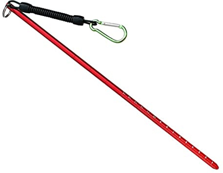KBOLAE Dragonne et clip en spirale pour plongée Rouge