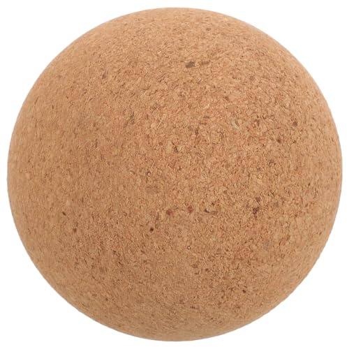 SOLUSTRE Kork Massageball für Yoga und Fußmassage Kleiner Faszienball mit Angenehmer Druckfunktion Praktisches Massagegerät für Zuhause und Klinik