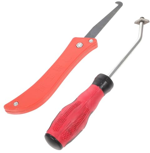 Herramientas Kit de 2 para Eliminar Lechada y Calafateo | Corte de Bordes, Detalle en Juntas, Acero de Tungsteno, Abs y Goma, Color Aleatorio