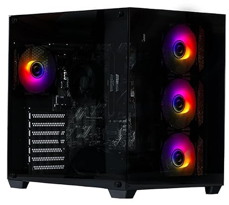 Veno Scorp Gaming PC Desktop Computer: i7-3770 3.90Ghz - 16GB RAM - GT710 2GB - 256GB SSD - 1TB HDD - 500W 80+ PSU - Nemesis RGB Gaming Case - WIFI - Windows 11