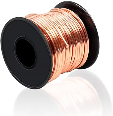 Kupferdraht,ø 2.0mmx10m, Reiner Kupferdraht T2 Kupferdrähte，passend für Elektro,Schweißen,DIY