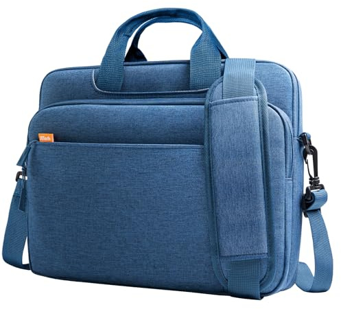 JETech 16 17 17.3 Inch Laptop Bag Case, Waterproof Computer Sleeve Cover Compatible with MacBook Air/Pro 16, Acer Predator Helios 16, ASUS ROG Strix G17, HP Envy 17.3 (Navy)