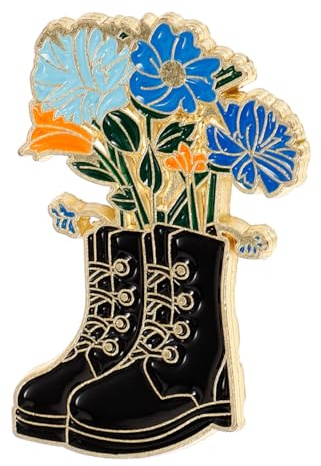 VALICLUD Broche Fleur En MéTal Pour Femme Et Fille - éPingle à VêTements Et Accessoire De Mode - Design Unique Avec Motif Floral - DéCoration Pour Sacs Et Chemises