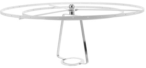 IWOWHERO Metall Lampenschirmrahmen Vintage Diy Für Tischleuchte Und Kronleuchter Schattenring Halterung Heimgebrauch Rostfrei Langlebig