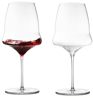 NireHoris Weißweingläser/Champagnerkelch/Rotweinkelch(2 Stück), Gabriel-Glas, Lustige Wein-Gläser als Wein Geschenke für Frauen & Männer (Rotweingläser 760 ml)