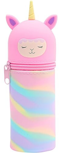 Stift Etui Schule,Stand Up Federmäppchen,Federmäppchen Mädchen,Schlampermäppchen,Jungen Federtasche,Schreibwarenbox für Kinder,Große Kapazität Stifte Mäppchen,Bleistifttasche,Tier Stifthalter