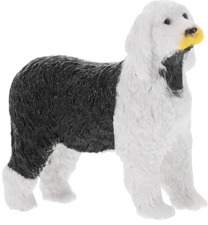 Warmhm Hundefigur Spielzeugtierfiguren Realistische Schäferhund Statue Dekorative Welpenmodell Solide Tiermodell Für Junge Mädchen Und Hundeliebhaber