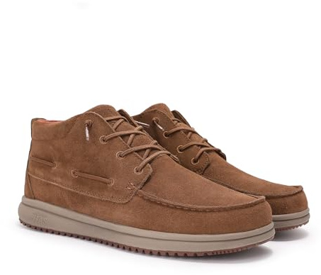 PITAS | TIMOR SUEDE | Botas Hombre Casual | Botín Serraje | Bota Urbana de Caña Baja | Mocasines | Náuticos de Invierno | Zapatillas Casual | Zapatos sin Cordones | Calzado Walkinpitas