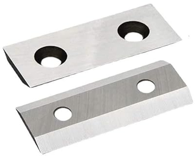 Garden Shredder Blade Set with Screws, Replacement Wood Chipper Blades, Twin Pack Cutter Blades for TTB3535HR2500W TTB353SHR TTB355HR MSHB6435
