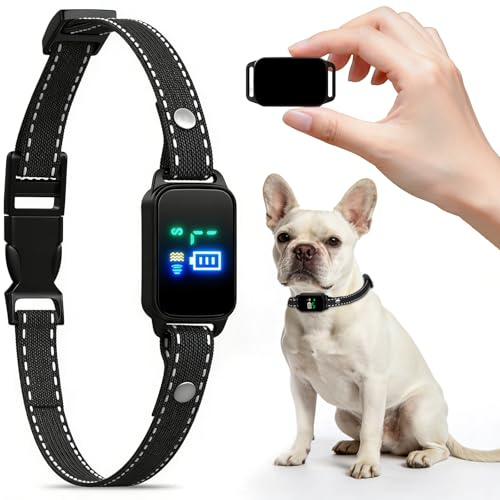 Bark Collar, IPX7 Waterproof Bark Collar for Small Medium Dogs 2-27KG | Rechargeable Anti Barking Collar with 3 Modes, 5 Beep & 7 Sensitivity Levels, Anti Bark Collars for Dogs Indoor Outdoor Use