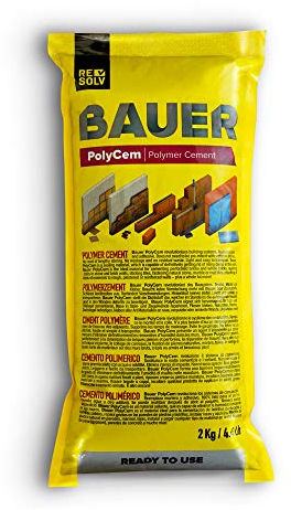 Resolv :: Bauer PolyCem Grey - Cemento Polimerico Pronto all’Uso, Grigio