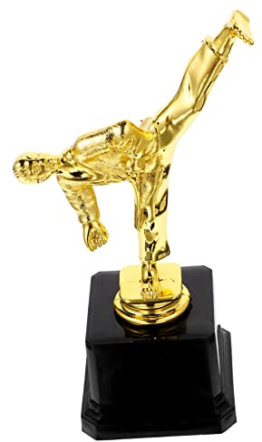 NUOBESTY Taekwondo Trophäe Kinder Kunststoff Auszeichnungstrophäe Party Pokal Sport Wettkampf Zeremonie