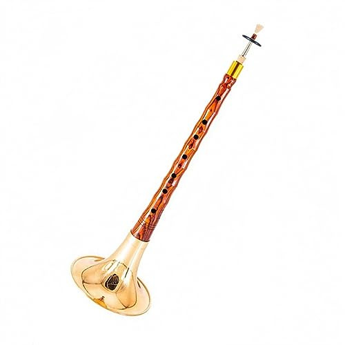 Redwood Suona Musical Instrument For Adults To Play Professionally Suona for Beginner (Color : A down key)