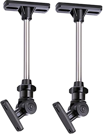 Lautsprecherständer 1 Paar UP10A-268 mm Zinklegierung Universal-Deckenmontage-Surround-Lautsprecherständerhalterung Full-Motion-Lautsprecheraufhänger Last 10 kg Lautsprecherständer Speaker stand