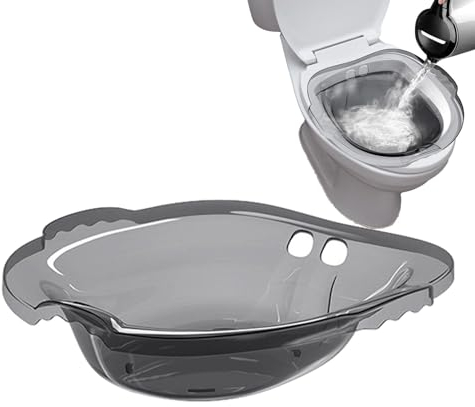 - Toilette Hämorrhoiden Bad, Toilette tragbar | Indoor Ergonomisch, Faltbar mit Spüler, Postpartale Pflege für Toilettensitz Postpartale Pflege