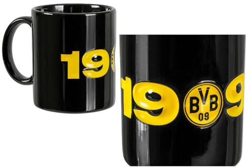 Dortmund Borussia Tasse - 1909 - schwarzgelb Kaffeetasse BVB 09