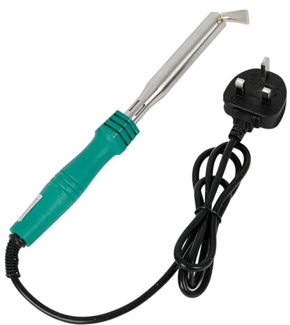 Inscrip Electric Soldering Iron, 220V-240V 80W/100W/150W/200W/300W Quick-Heated Electric Welding Soldering Kit, High Power Welding Iron Gun, Stainless Steel Electronic Repair Tools (100W)