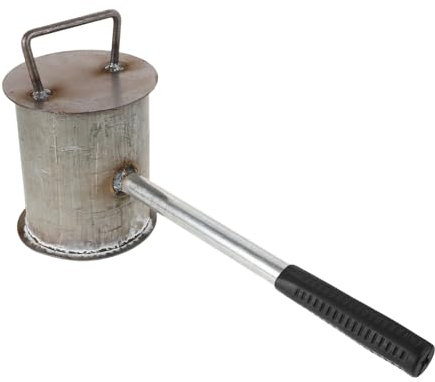 OUNONA Estintore Carbonella in Acciaio per Barbecue Secchio Estintore Portatile per Uso Esterno Rapida per Sicurezza Antincendio di Emergenza