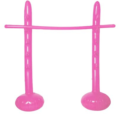 Jeu de fête gonflable Limbo - Hauteur réglable - Activités de plein air amusantes pour enfants et adultes - Piscine de plage - Yard - Événements - Festivals d'été - Anniversaires - Carnaval