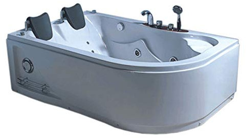 VASCA BAGNO IDROMASSAGGIO ANGOLARE MODELLO HAVANA 170 X 115 CM 2 PERSONE NUOVA SPA BATH TUB