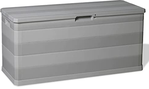vidaXL Gartenbox Grau 117×45×56 cm