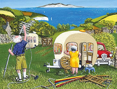 Trai Hiscock's 'First Things First' 1000-Piece Jigsaw Puzzle - Made in the UK with 100% Recycled Puzzle Board - 66cm x 50cm - Suitable for Adults, Teens, and Kids