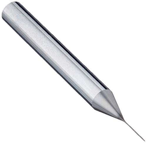 Karnasch 306546004000208 Hsc Mikrofräse, Hartmetallgriff, mit abgewinkeltem Speichen, diamantbeschichtet < 20 × D
