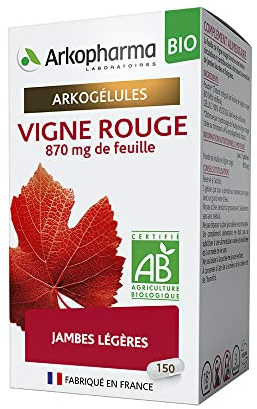 Arkopharma arkogélules vigne rouge bio 150 gélules