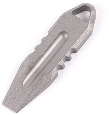 Hamans Titanium EDC Pry Bar Portable Mini Keychain
