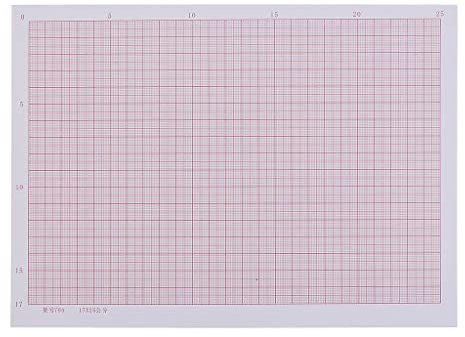 Harilla 100 A4 Format Koordinatenpapier Millimeterpapier Berechnen Sie Das