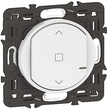 interrupteur filaire connecté - volet roulant - céliane with netatmo - blanc - legrand 067726a
