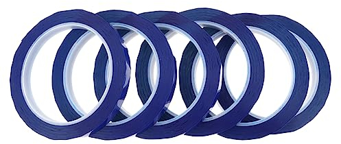 PartyKindom Blaue PET Isolierband 6 Rollen für Elektronik und Motoren