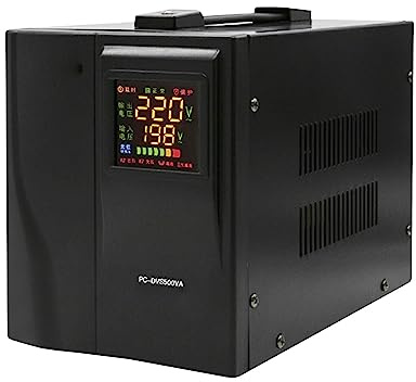 GZHMMAN Estabilizador de voltaje de 220 V automático de alta potencia, monofásico, regulador de alimentación de CA adecuado para electrodomésticos inestables
