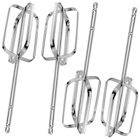 Hand Mixer Attachments, Hand Mixers Beaters Blender Tools Replacement Parts for Hamilton Beach Hand Mixers 62682RZ 62683 62692 62695V 64699 (4 Pack)