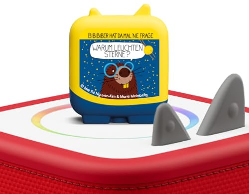 Tonies Clever Tonie BiBiBiber – ¿Por qué las estrellas brillan para la caja Toniebox, juego de audio para niños a partir de 7 años, tiempo de juego aprox. 86 minutos?