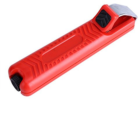 Nikou Cable Stripper, 8‑28mm Mini Knife Wire Stripper Stripping Cutter Plier Crimping Tool for PVC Rubber Cable