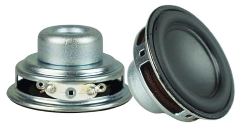 2 Stücke 45mm 4Ohm 10W Tragbare Lautsprecher 1 7 Zoll 16 Kerne Kleine Vollständige Paletten Gummi Seite Innere Magnetische Lautsprecher Ersatz
