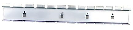 OUNONA Screwdriver Holder for Wall Mount Steel Organizer Hooks for Screwdrivers Storage and Tool Organization in Garage
