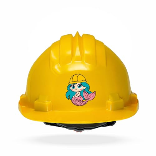 TAMS Kinderhelm Bauhelm Schutzhelm mit Drehverschluss | Spiel & Spaß