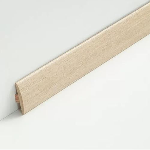 Wooden T Molding Trim Floor Transition Strip,Flooring Gaps Divider Strip Flat Cinch Seam Cover,Solid Wood Doorway Edge Trim 35inch Long(Color:P)